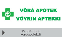 Vöyrin apteekki / Vörå apotek logo